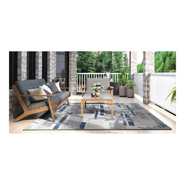 Couristan Everhome Bamboo Stripe 7' 10