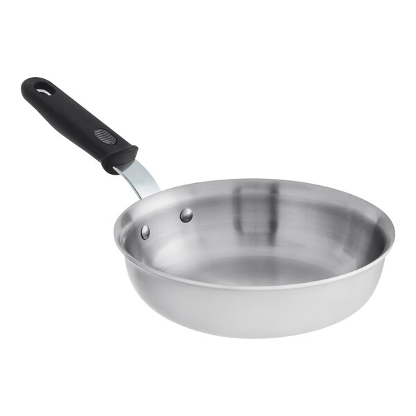 Vollrath Tribute 2 Qt. TriPly Stainless Steel Saucier Pan with Black