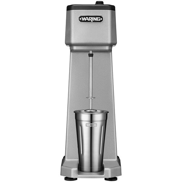 Waring Commercial Heavy-Duty Drink Mixer 16 oz. 3-Speed Stainless Steel  Blender Silver with Triple-Spindle, Timer, 3-Cups Included WDM360TX - The  Home Depot