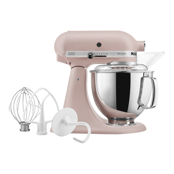 KitchenAid KSM150PSFT Artisan Series Feather Pink 5 Qt. Tilt Head