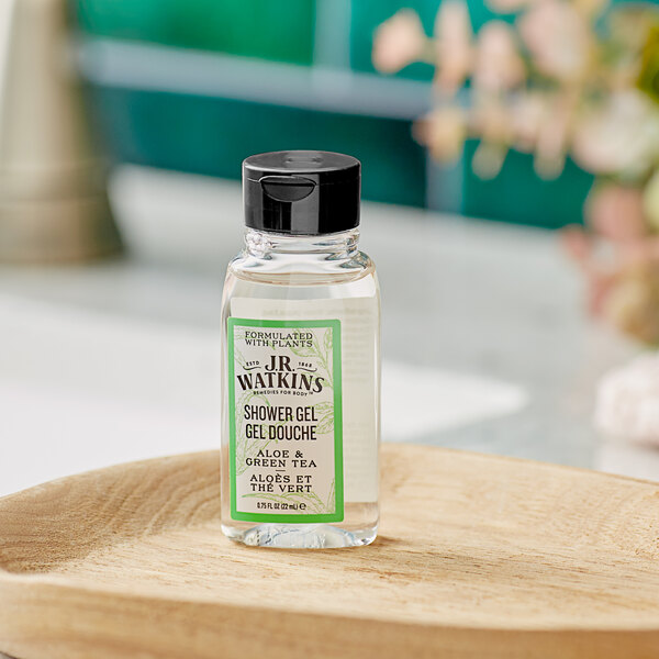 JR Watkins 0.75 oz. Aloe and Green Tea Shower Gel 170/Case