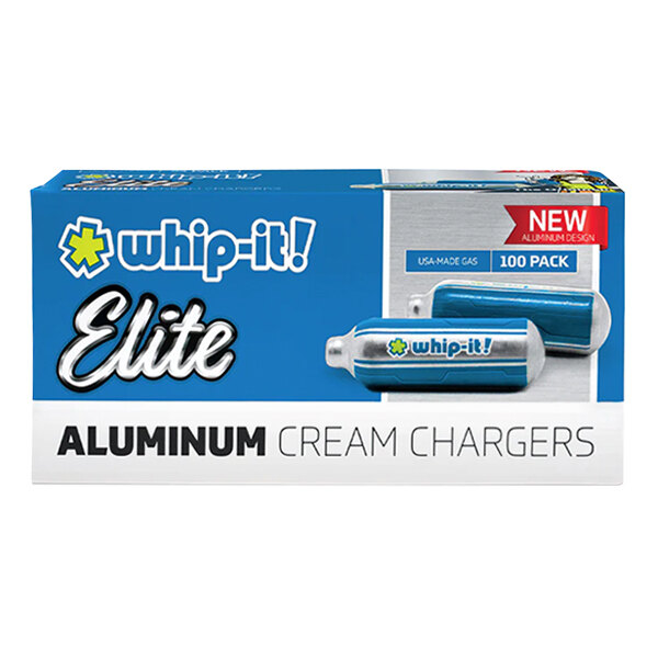 CHARGER,N20,,ELITE,,FOR,WHIPIT!,CREAM,WHIPPER,,ALUMINUM100/BX