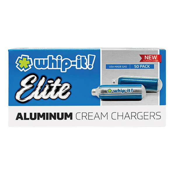 CHARGER,N20,,ELITE,,FOR,WHIPIT!,CREAM,WHIPPER,,ALUMINUM,,50/BX