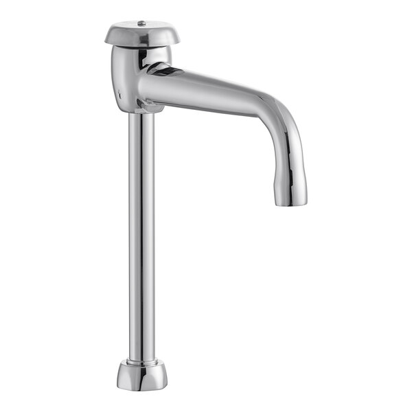 Chicago Faucets GN2BVBJKABCP 6" Rigid / Swing Gooseneck Spout with
