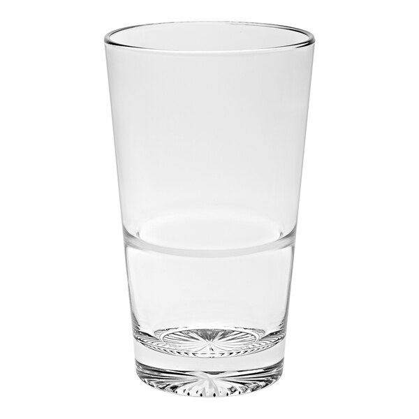 A clear Vidivi Luce highball glass.