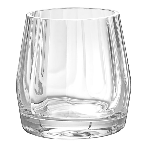 A WMF by BauscherHepp Style Lights clear glass tumbler with a white background.