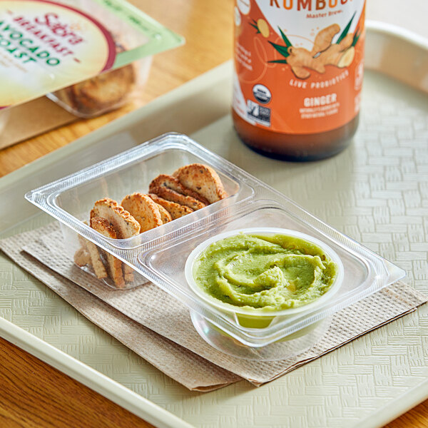 Sabra Breakfast Avocado Toast with Avocado Spread and Crispy Whole Grain Toast 2.7 oz. 8/Case