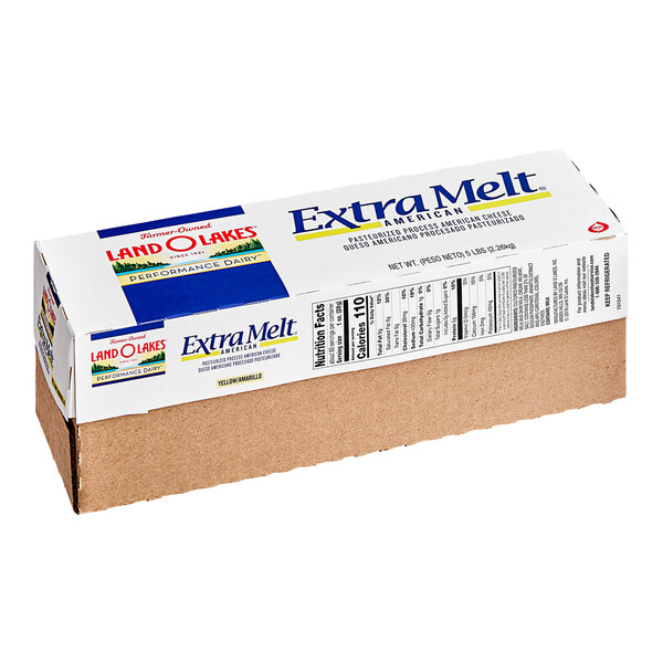 Land O Lakes Extra Melt American Cheese 5 lb. 6/Case