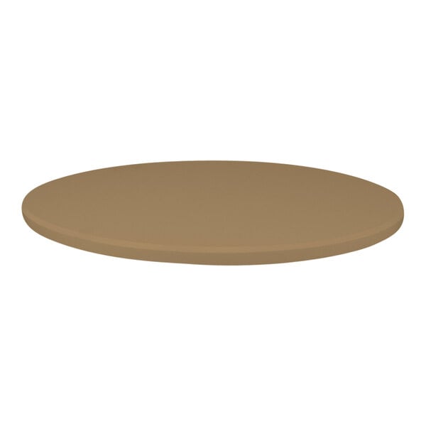 A Perfect Tables 24" round smokey taupe table top.