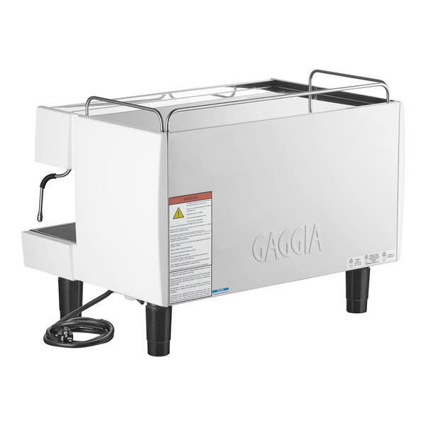 Gaggia Vetro White 2 Group Automatic Espresso Machine 220V