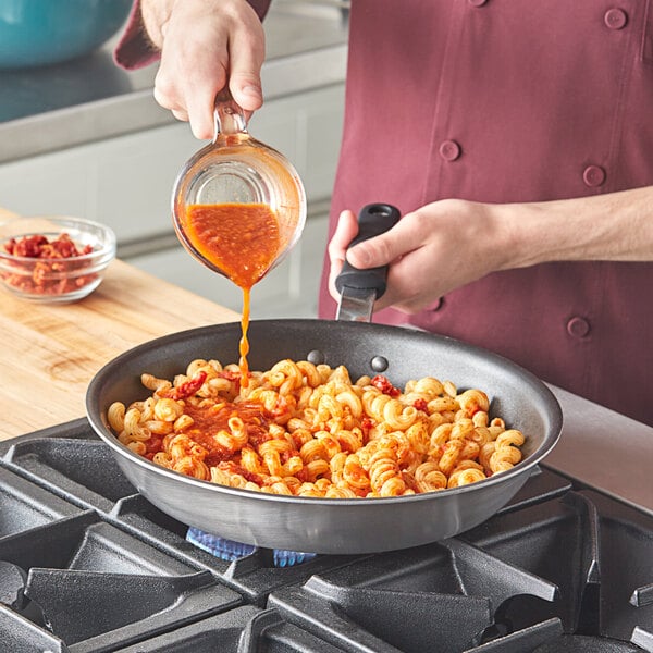 Tri-Ply Base 12 in Stainless Steel Fry Pan with Nonstick Interior