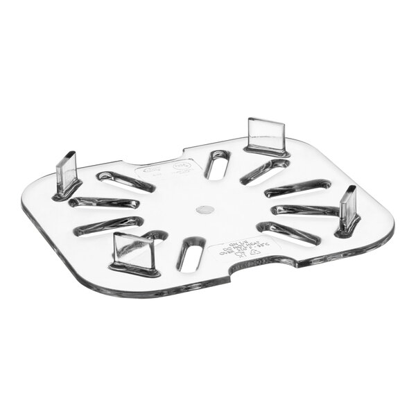 Choice 1/6 Size Clear Polycarbonate Drain Tray