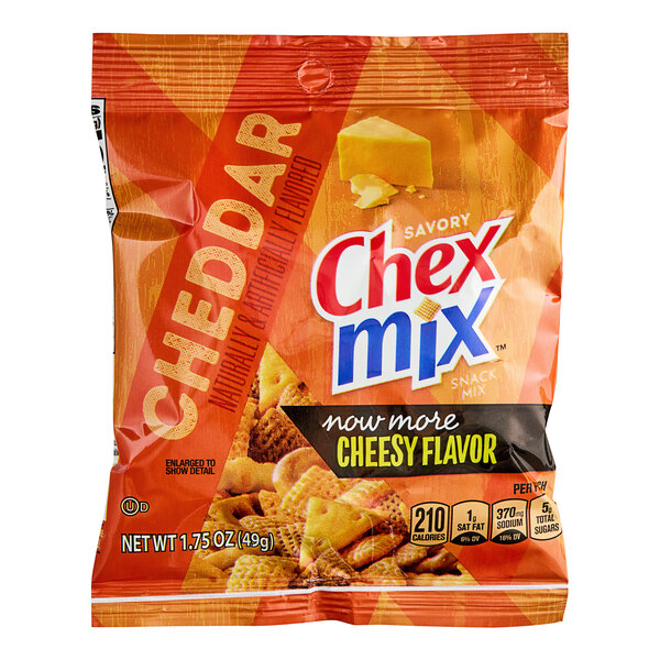 Chex Mix Cheddar Snack Mix 1.75 oz. 60/Case