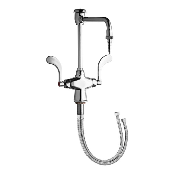 Chicago Faucets 930GN8BVBE7317XK DeckMounted Laboratory Faucet with