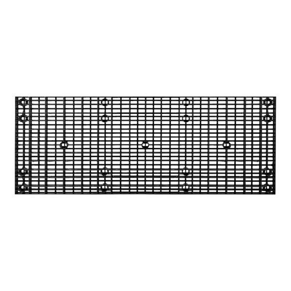 SPC Retail BM960336 Benchmaster 96" x 36" Black Plastic Grid Top