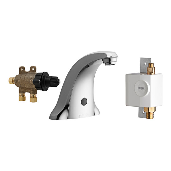 Chicago Faucets 116.976.AB.1T ETronic 40 0.5 GPM DeckMounted Single