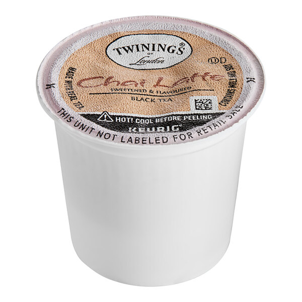 Twinings Chai Latte Single Serve Keurig® KCup® Pods 24/Box