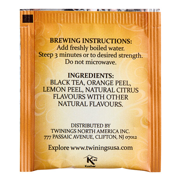 Twinings Lady Grey Tea Bags 100/Box