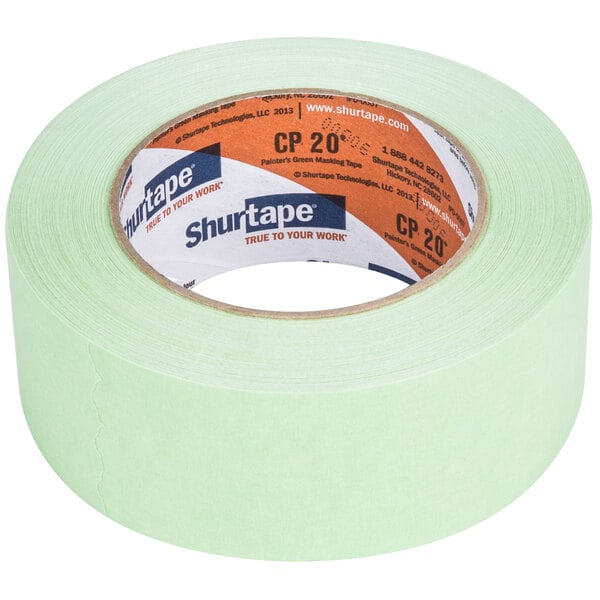 Shurtape Green Painter's Tape 2" x 60 Yards (48 mm x 55 m)