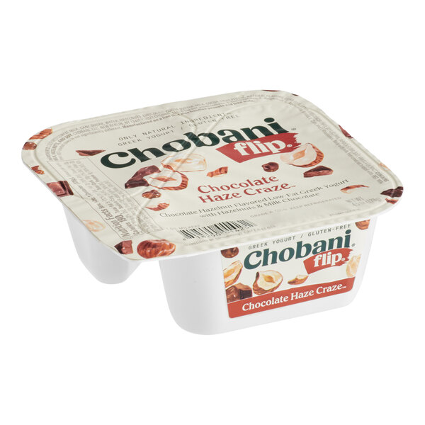 Chobani Flip Chocolate Haze Craze LowFat Chocolate Hazelnut Greek