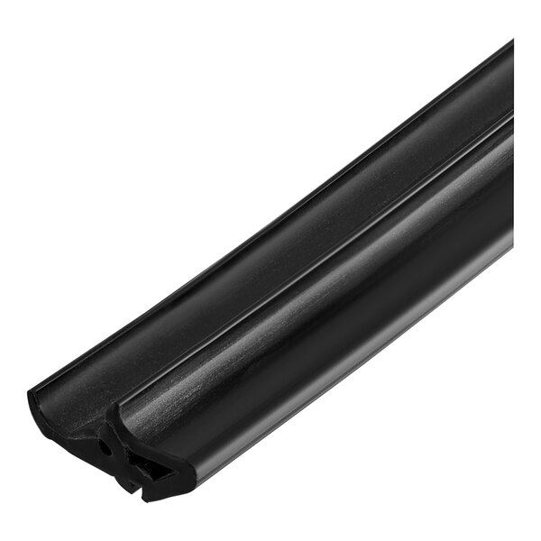 A black rubber door seal for a Moffat convection oven window.