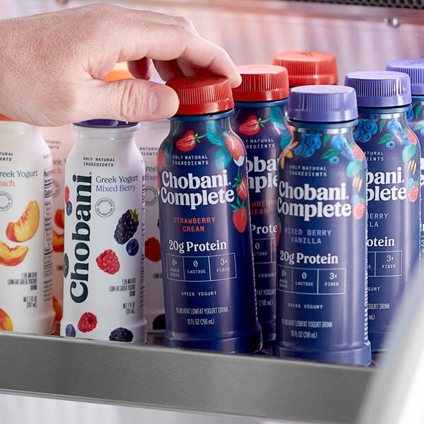 Chobani Complete LowFat Strawberry Cream Greek Yogurt Drink 10 fl. oz