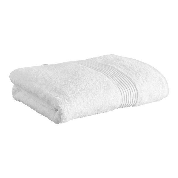 Lavex Luxury 30" x 60" 100 Combed RingSpun Cotton Bath Sheet 20 lb