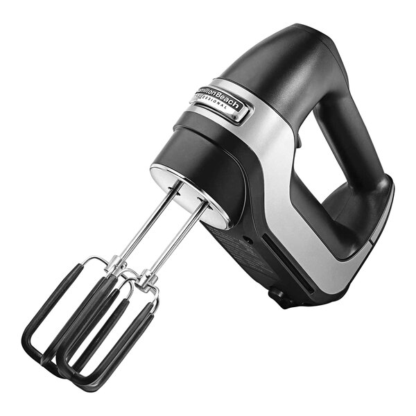 Hamilton Beach Professional Black 7 Speed Hand Mixer with SoftScrape