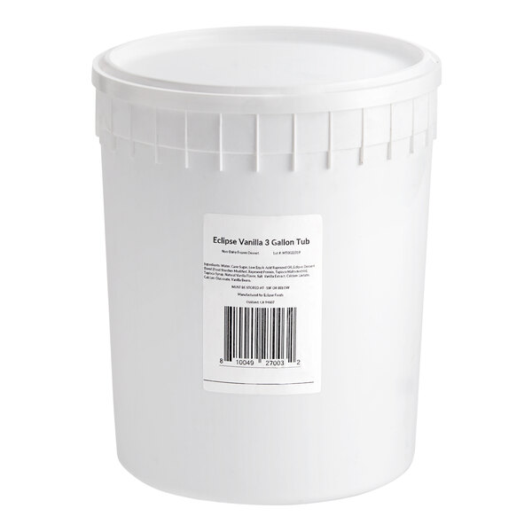 3 Gallon Tub Of Ice Cream