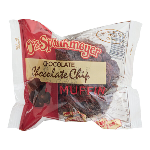 Otis Spunkmeyer Individually Wrapped Double Chocolate Muffin 2.25 oz