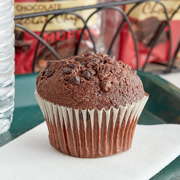 Otis Spunkmeyer Individually Wrapped Double Chocolate Muffin 2.25 oz