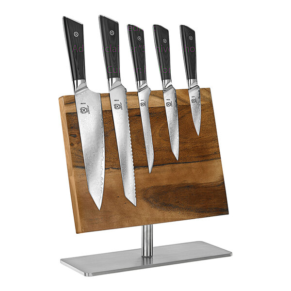Master Chef's 6-Piece Knife Collection with Damascus Steel main image 0
