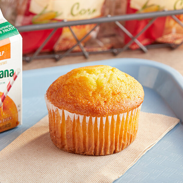 Otis Spunkmeyer Individually Wrapped Corn Muffin 4 oz. 24/Case