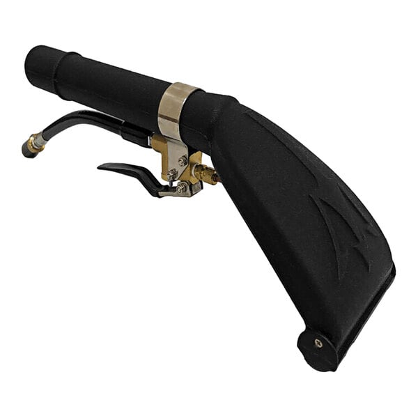 A black and gold U.S. Products professional upholstery tool with a black handle.