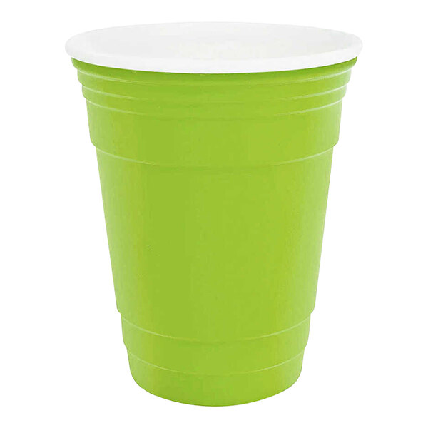 GET To-Go 16 oz. Green Plastic Reusable Tumbler - 24/Case GET To-Go 16 oz. Green Plastic Reusable Tumbler - 24/Case