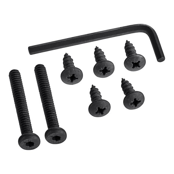 Lancaster Table & Seating screws and nuts with hex key for Mid-Century vinyl cushions.