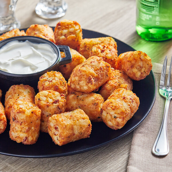 Stone Gate Bacon, Cheddar, and Chive Tater Kegs 1.5 oz. 106/Case