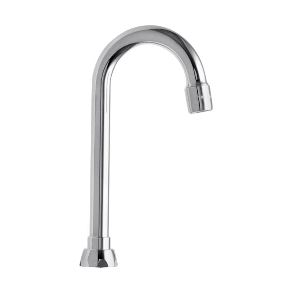 Chicago Faucets GN1AE3JKABCP 3 1/2" Rigid / Swing Gooseneck Spout with