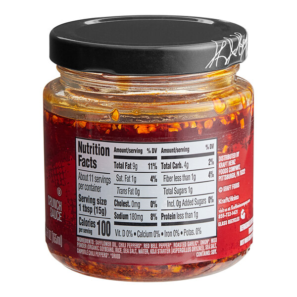 Heinz 57 Collection Chili Pepper Culinary Crunch Sauce 5.6 oz. 6/Case