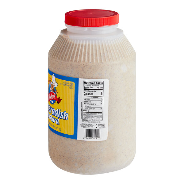 Woeber's 1 Gallon Horseradish Mustard