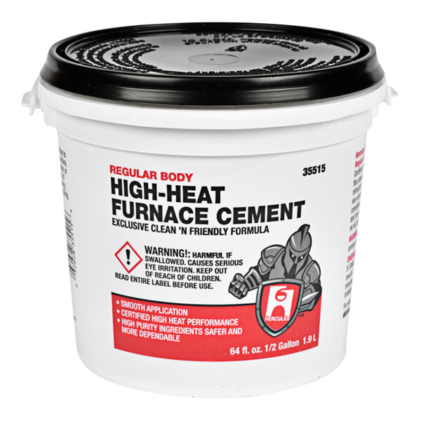 Hercules by Oatey 35515 1/2 Gallon Regular Body HighHeat Furnace Cement