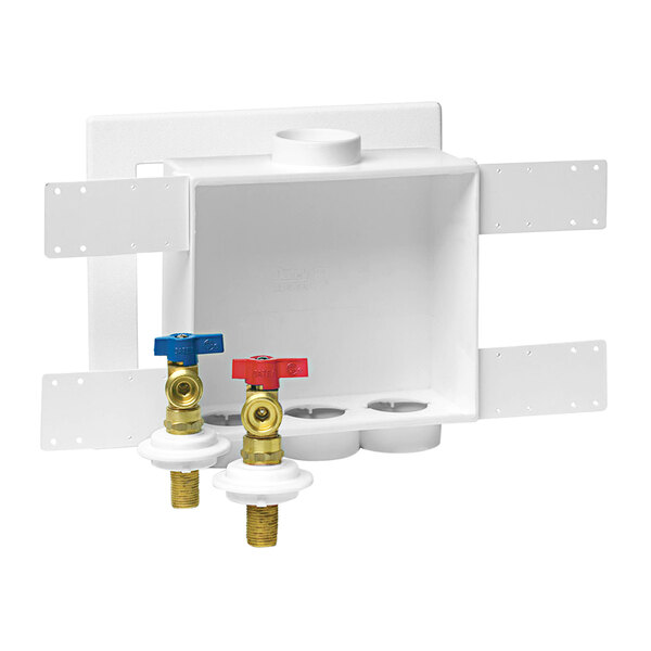 Oatey Quadtro 38530 1/4 Turn Copper Washing Machine Outlet Box