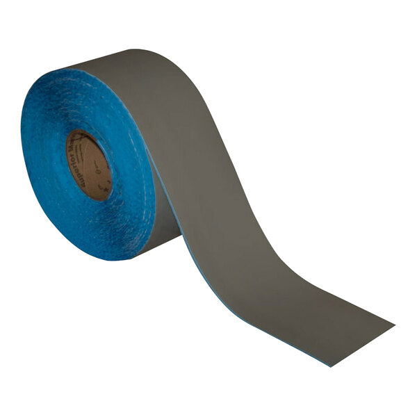A roll of grey Superior Mark safety tape.