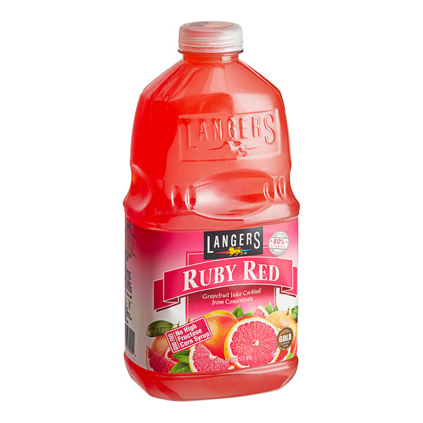 Langers Ruby Red Grapefruit Juice 64 fl. oz. 8/Case