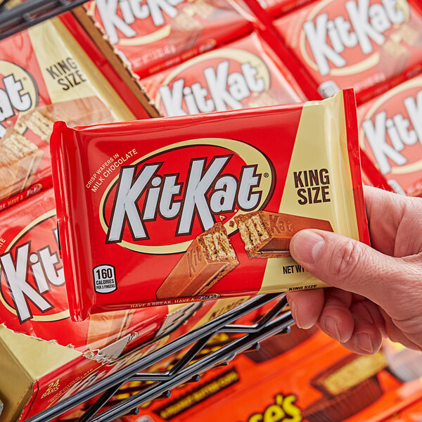 KIT KAT® King Size Milk Chocolate Bar 3 oz. 24/Pack
