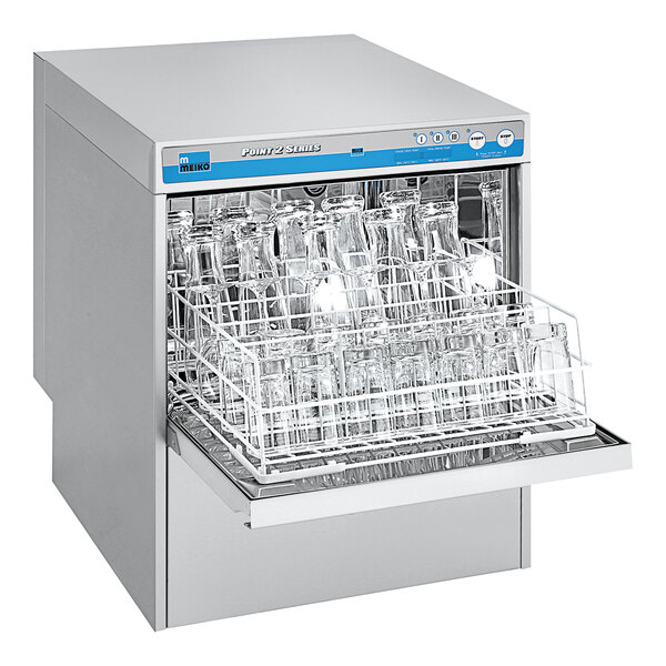 Meiko FV40.2G High Temperature Undercounter Glass Washer 208230V, 3