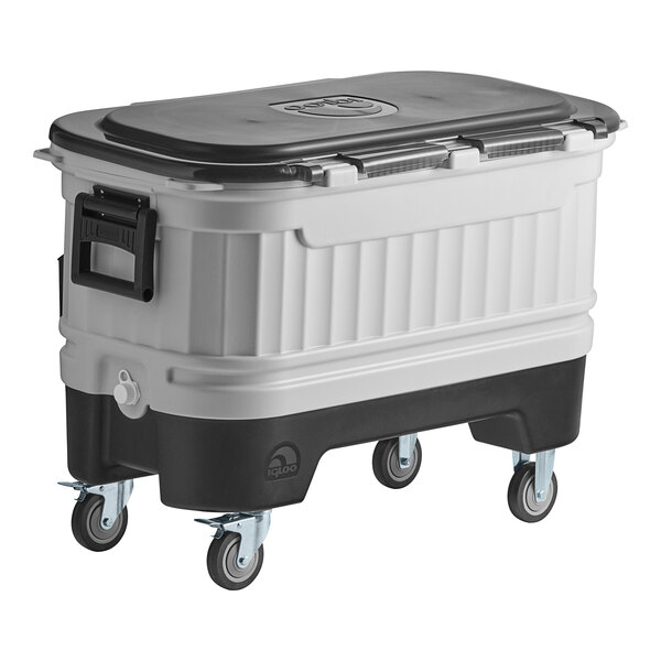 Igloo 34413 Party Bar 125 Qt. Gray Mobile Cooler