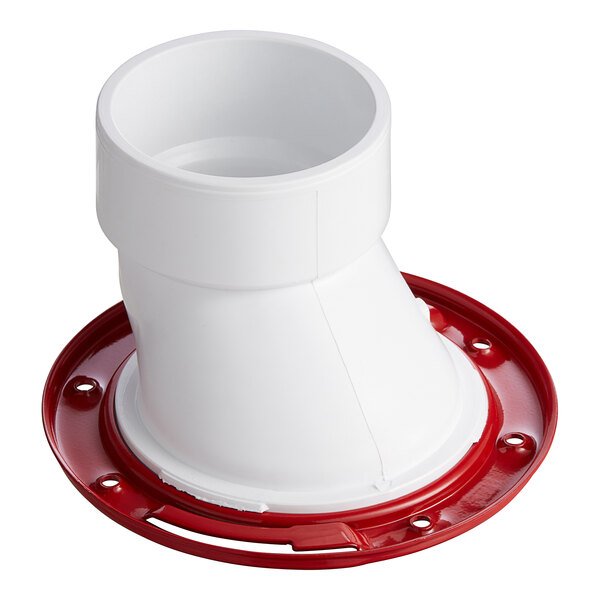 Oatey 43501 Level Fit 3" 4" PVC Offset Water Closet Flange with Metal