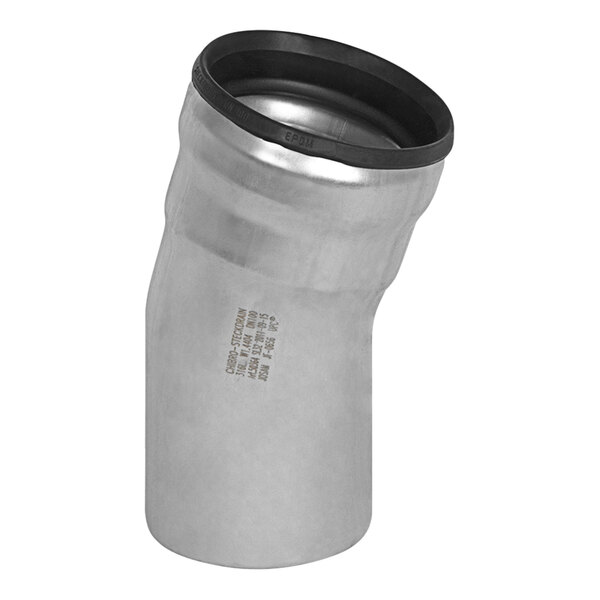 Josam JF0652 2" Stainless Steel 15 Degree Bend Fitting for PushFit Pipes