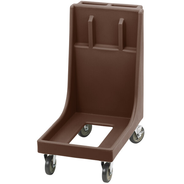 Cambro CD300H Dark Brown Camdolly for Cambro Camtainers and Camcarriers with Handle